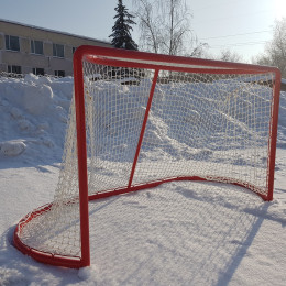 Ворота хоккейные под эластичные фиксаторы 183х122см