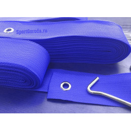 Разметка площадки для бадминтона 13.4х6.1м - синий (ленты)