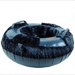 Сноутьюб V76 МЕХОВОЙ НОРКА с сиденьем, d=97 см