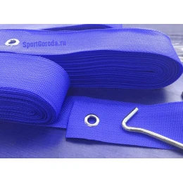 Разметка площадки для пляжного волейбола 8х16м - синий (ленты)