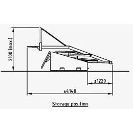 Стойка баскетбольная SAM 225 CLUB