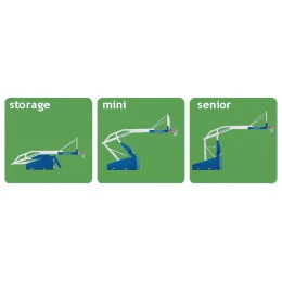 Стойка баскетбольная SAM 165 CLUB