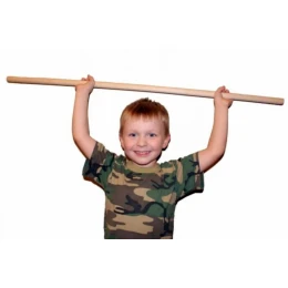 Палка гимнастическая деревянная 70см (22мм)