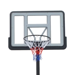 Баскетбольная стационарная стойка ING44P3 112*75см