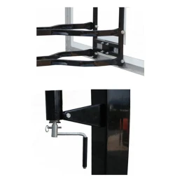 Баскетбольная стационарная стойка ING72G 180*105см