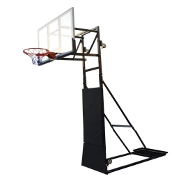 Баскетбольная мобильная стойка STAND56Z 145х82см