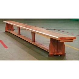 Скамья гимнастическая 2,0м на деревянных ножках