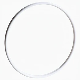 Обруч гимнастический 80см белый