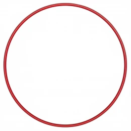 Обруч гимнастический стальной 90см 900г