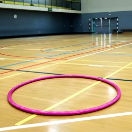 Обруч пластиковый спортивный 90см широкий