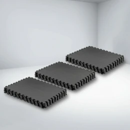 Мат-пазл черный