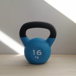 Гиря для кроссфит обрезиненная 16 кг